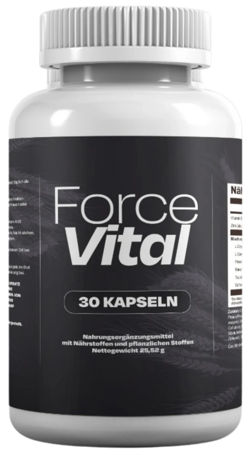 ForceVital einzelne Flasche mit 30 Kapseln